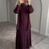 Lora Etekli Takım - Mürdüm